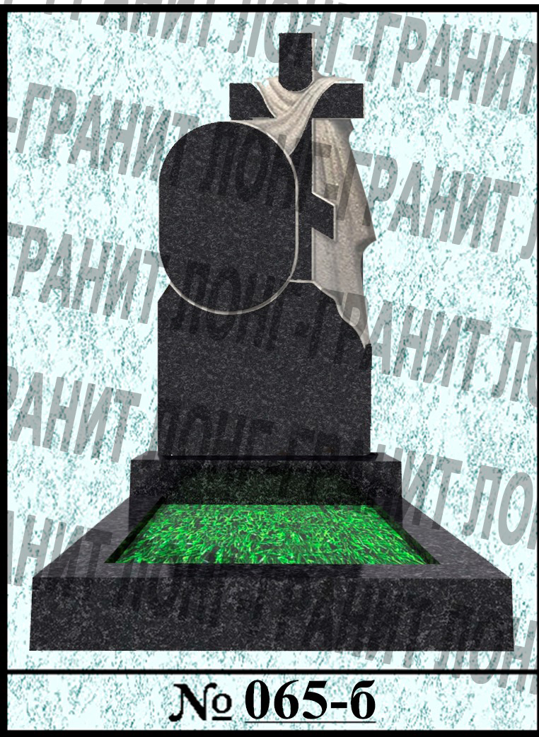 Гранитный памятник на могилу №065б