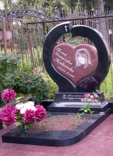 Эксклюзивный памятник из гранита ЭП-1